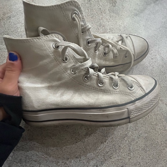 Converse Shoes - Classic High-Top Converse Sneakers - White